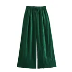 Dark Green Pants