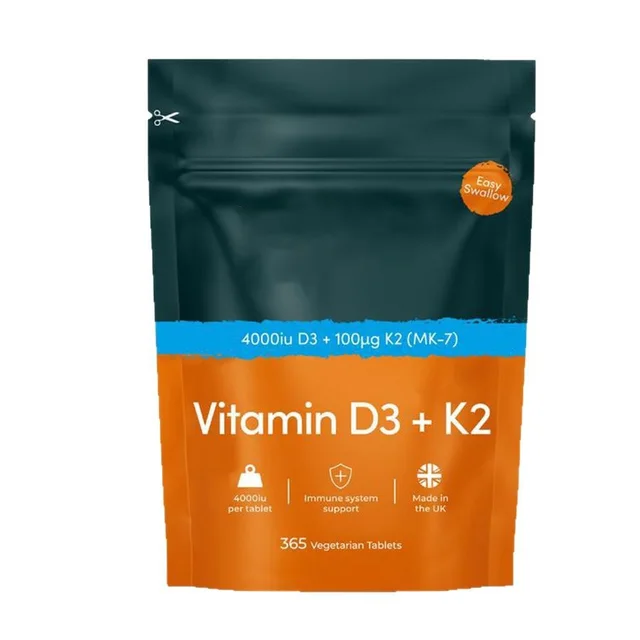 Vitamin D3 K2 Tablet VitaminD3 K2 60 Piecesbag - Shop at LoveMi