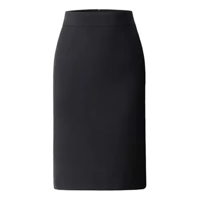 All match Commute High Waist Slimming Office Lady Skirt Black - Shop at LoveMi