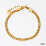 Gold Bracelet B434