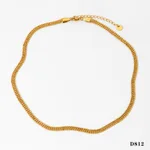 Gold Necklace D812
