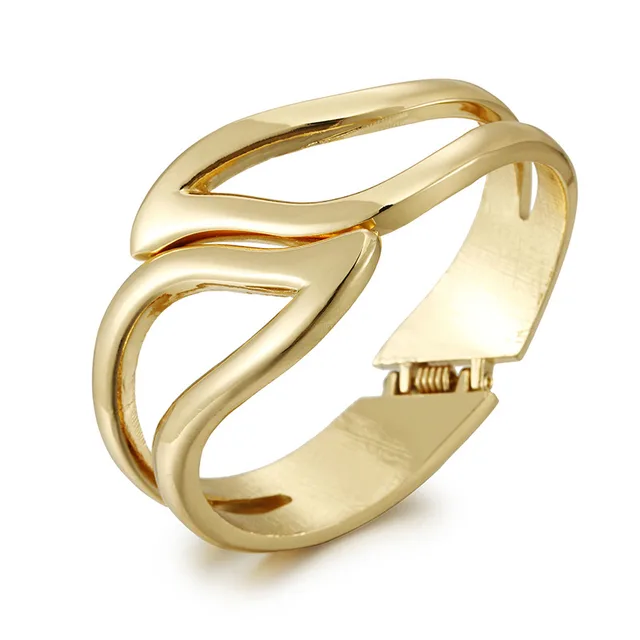 Gold Ladies' Bracelet Greek Style Hollow Out Without Fading Gold - Shop at LoveMi
