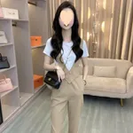 Khaki Two Piece Set