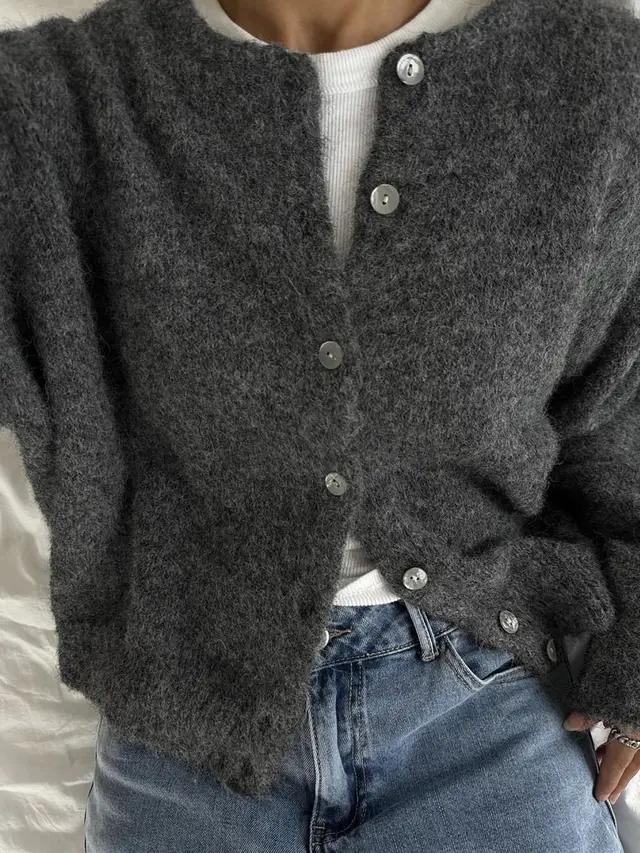Fashion Personality Women's Vintage Wool Sweater Coat Dark Gray - Shop at LoveMi