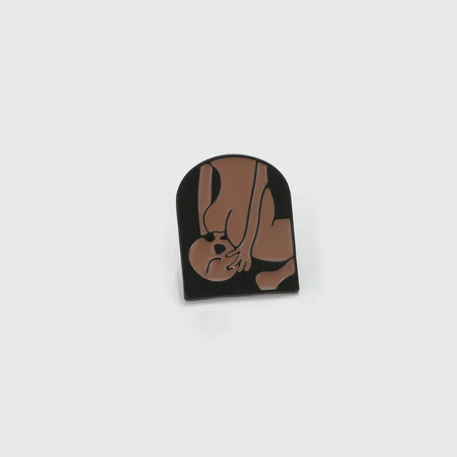 Creative Funny Badge Fashion Pin Small Jewelry Punk Brooch European And American Style 1 - Shop at LoveMi