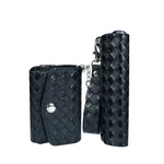 Woven Pattern Black