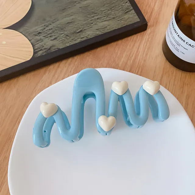 Summer Back Head Updo Hairpin Blue - Shop at LoveMi