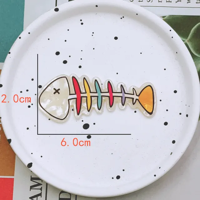 Cartoon Hair Pin Cute Side Puppy Children Headwear Color Fishbone - Shop at LoveMi