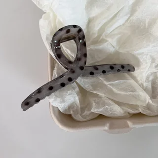 New Strawberry Polka Dot Grip - 9 Gray Cross Style