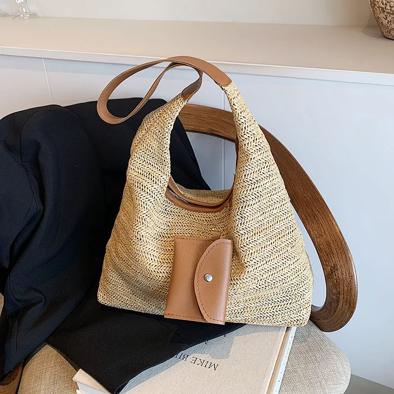 Casual Niche Trendy Tote Bag Brown - Shop at LoveMi