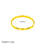 Gold Wavy Diamond