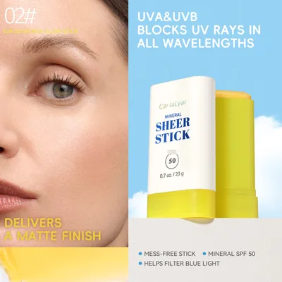 Sun Moisturizing Stick Protects Against Ultraviolet Rays 02 Transparent Stick - Shop at LoveMi
