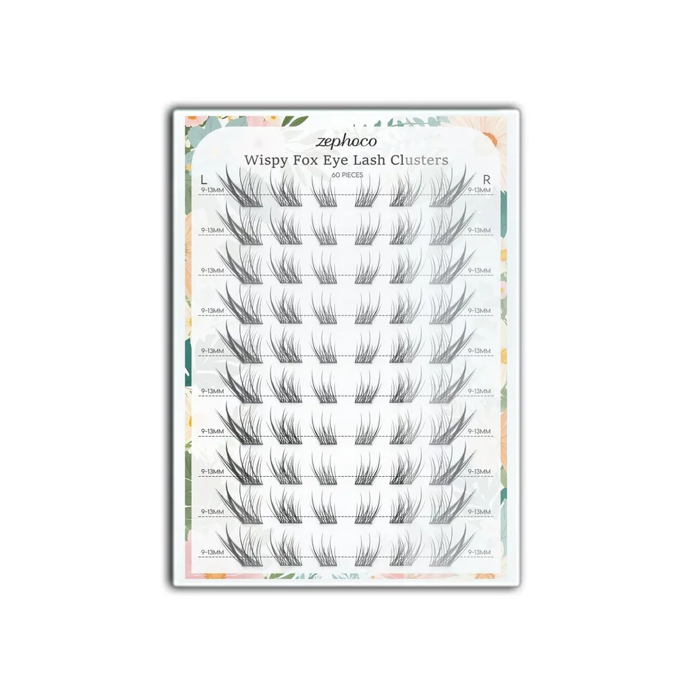 Wispy Fox Eye Lash Clusters 60Pieces - Shop at LoveMi