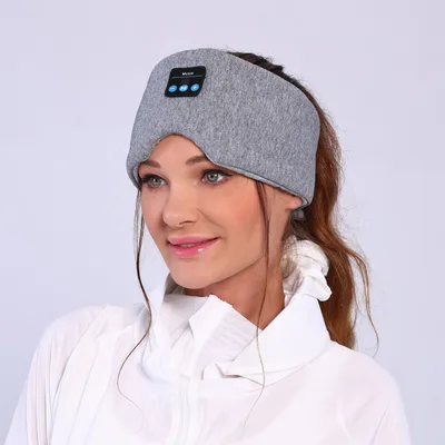 Full Shading Soft And Comfortable Breathable Eye Mask Gray - Shop at LoveMi
