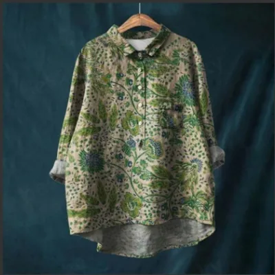 Animal Print Hawaiian Long Sleeve Shirt Ncxcs7 4Xl - Shop at LoveMi