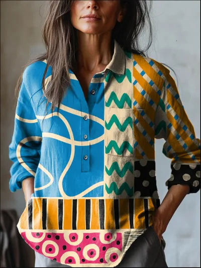 Animal Print Hawaiian Long Sleeve Shirt Zcs193 3Xl - Shop at LoveMi