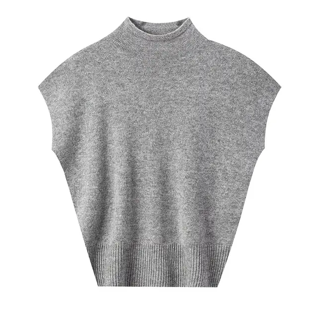 Women's Wool Loose Sweater Casual All matching Gray - Shop at LoveMi