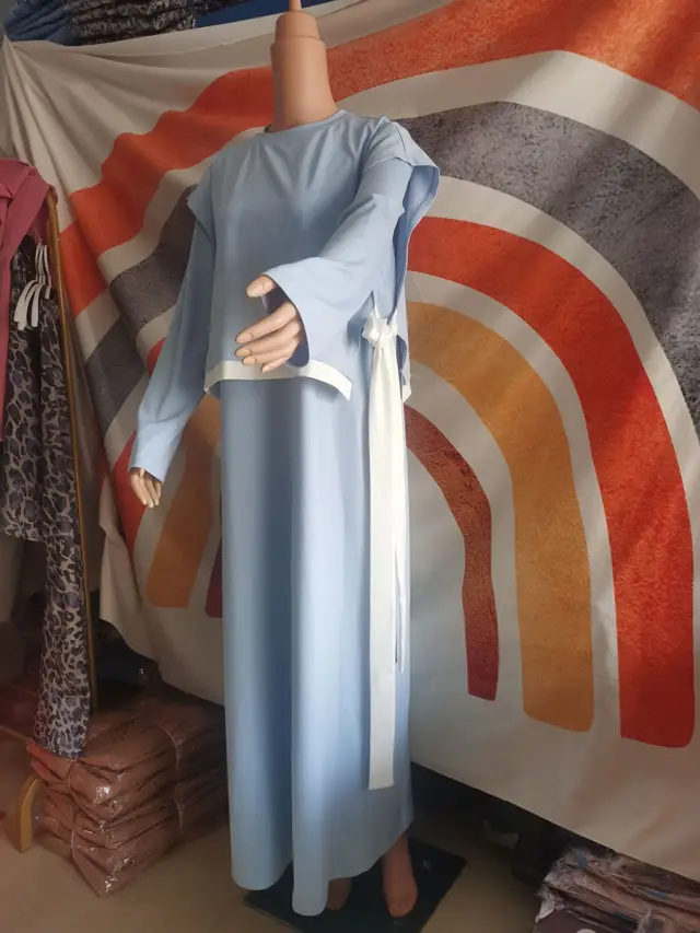 Spring And Summer New Fashion Dress Lace up Vest Suit Blue - Shop at LoveMi