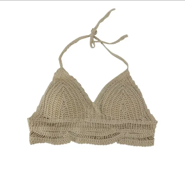 Women's Simple Solid Color Casual Camisole Sling Apricot - Shop at LoveMi