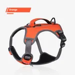 Pet Harness Reflective Breathable Explosion-proof - Orange