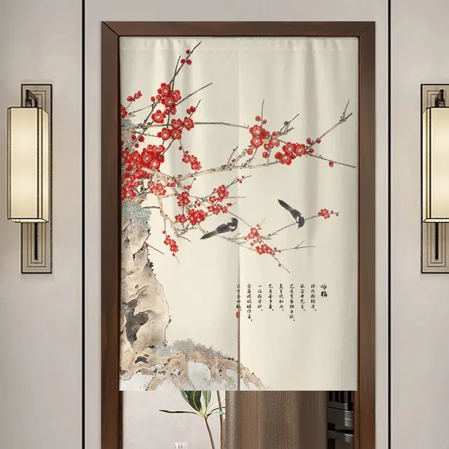 Fabric Door Curtain Bedroom And Household Eyebrows - Shop at LoveMi