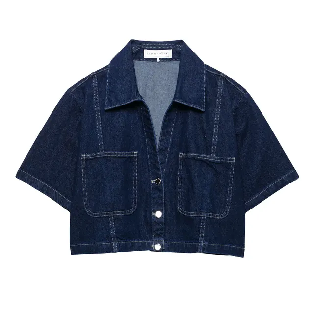 Women's Denim Short Shirt And Skirt Pants Top - Shop at LoveMi