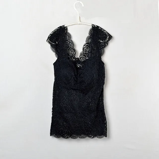 Full Lace Camisole Women's Sexy Anti emptied Black - Shop at LoveMi