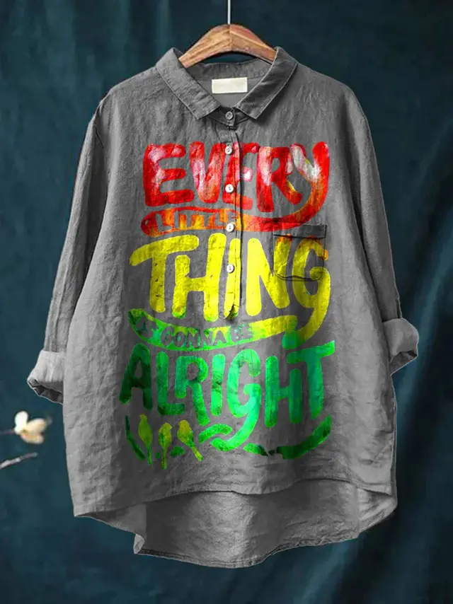 Fashion High grade Graffiti 3D Digital Printing Lapel Shirt 4 Colors - Shop at LoveMi