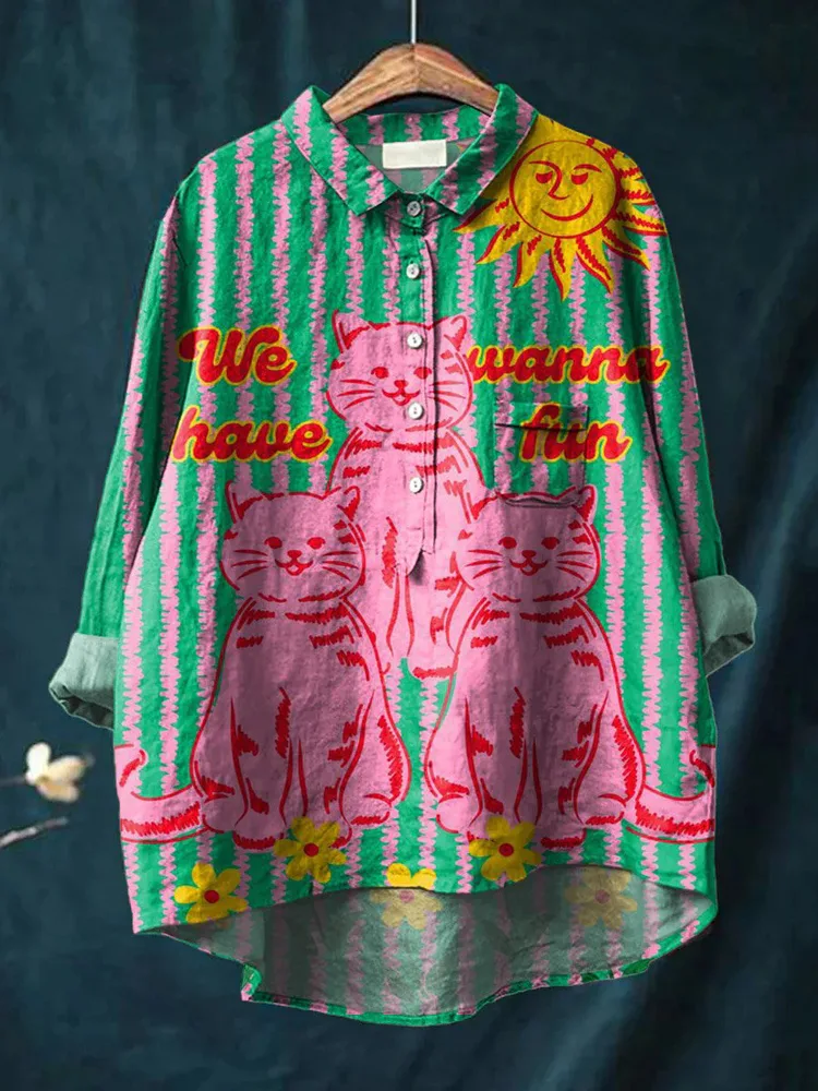 Fashion High grade Graffiti 3D Digital Printing Lapel Shirt 5 Colors Xxl - Shop at LoveMi