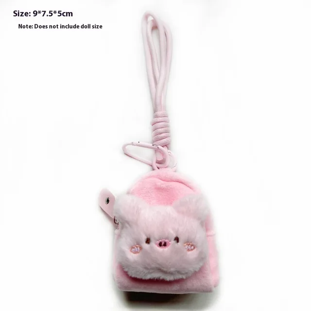 Kappabala Plush Coin Purse Children's Cute Schoolbag Pendant Storage Bag Cute Frog Green - Shop at LoveMi
