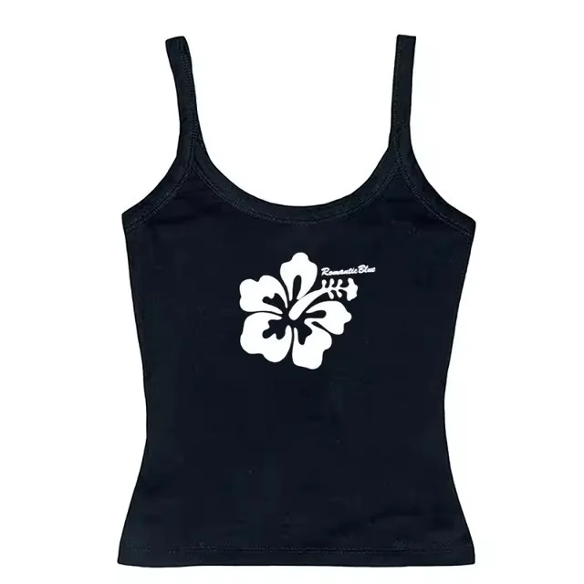 Simple Printed Casual Stylish And Comfortable Top Shorts Black 2 - Shop at LoveMi