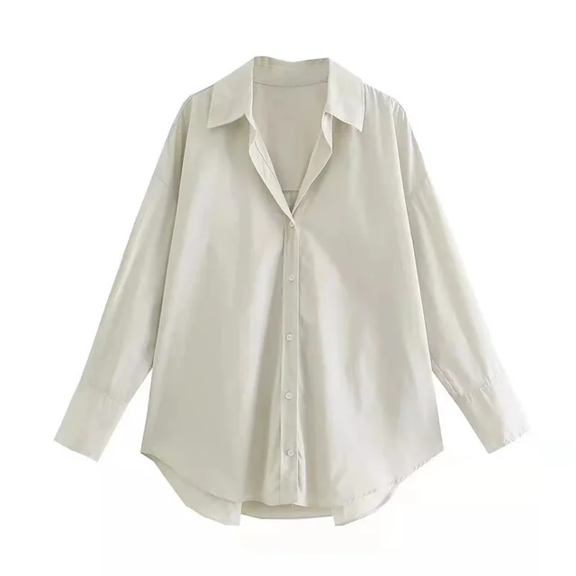 Urban Casual Multi color Poplin Shirt Beige - Shop at LoveMi