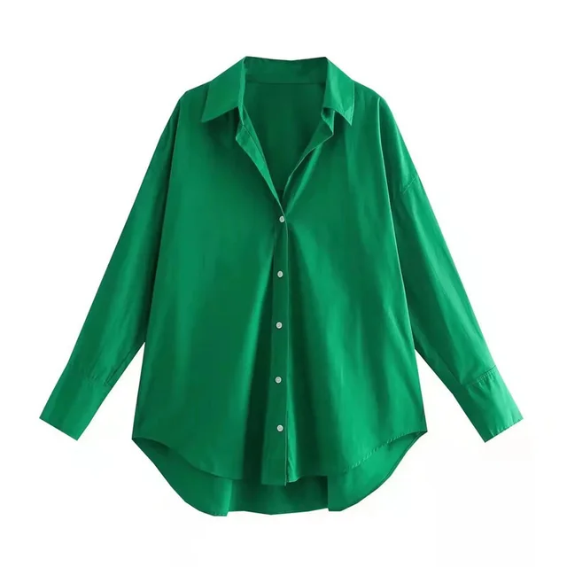 Urban Casual Multi color Poplin Shirt Dark Green - Shop at LoveMi