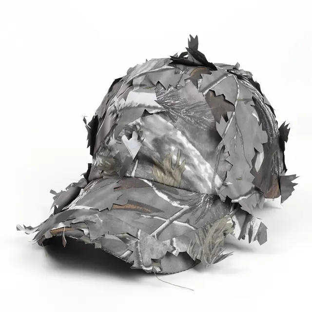 Baseball American Field Training Leaves Bionic Camouflage Peaked Cap Gray - Shop at LoveMi
