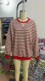 Dark Red Stripe