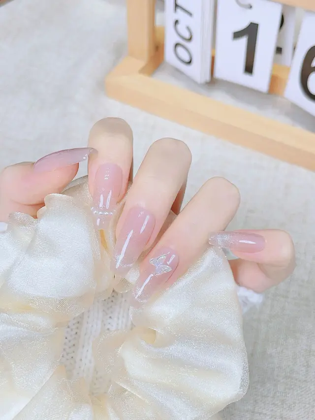 Short T Cat Eye Butterfly Removable Nail Patch Finished Product Star Butterfly Love - Shop at LoveMi