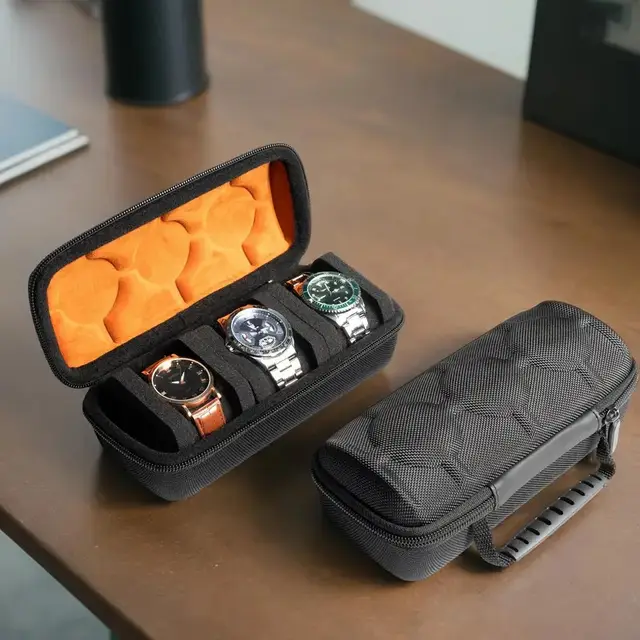 Card Slots Smart Watch Storage Box 3Bit Orange - Shop at LoveMi