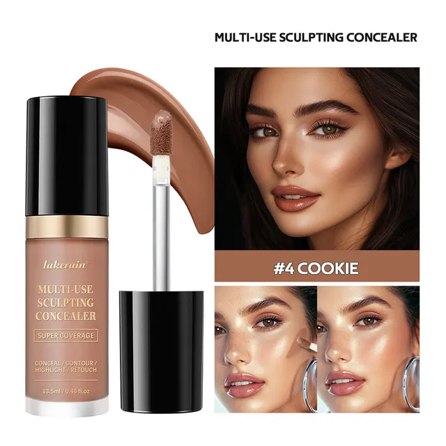 Moisturizing Concealer Honey Dark Circles Acne Spots Liquid Concealer 04 Cookie - Shop at LoveMi