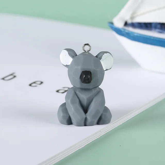 Creative Geometric Cut Dinosaur Keychain Koala - Shop at LoveMi