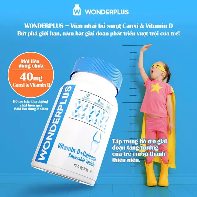 Calcium And Vitamin D Supplement Chewable Tablet 30G - Shop at LoveMi