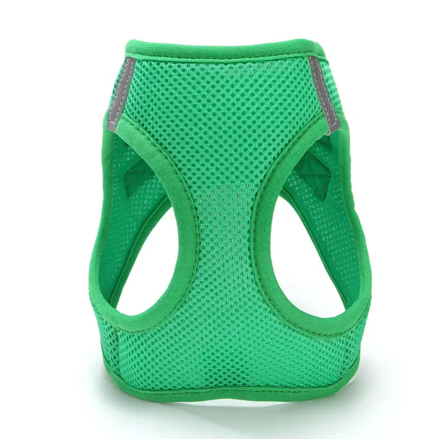 Cat Pulling Rope Vest style Slip Dogs And Cats Rope Pet Outing Mesh Cat Leash Green - Shop at LoveMi