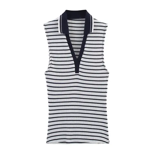 European And American Style Knitted Striped Thread Top Stripes - Shop at LoveMi
