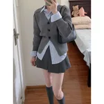 Grey Three Piece Set