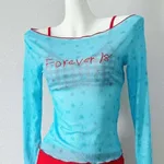 Blue Single Blouse