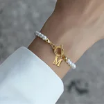 Round Pearl Gold