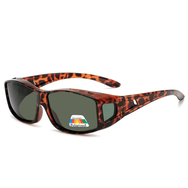 New Fashion Outdoor Myopia Set Of Glasses Night Vision Yellow Film Leopard G15 Hd - Shop at LoveMi