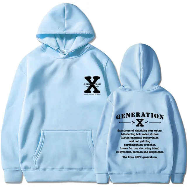 New Hoodie Loose Hoodie Light Blue - Shop at LoveMi