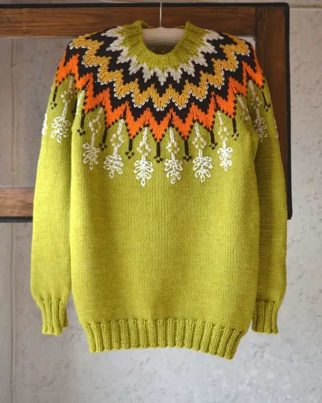 Women's Round Neck Multi color Loose Fashion Pullover Sweater No 8512 - Shop at LoveMi