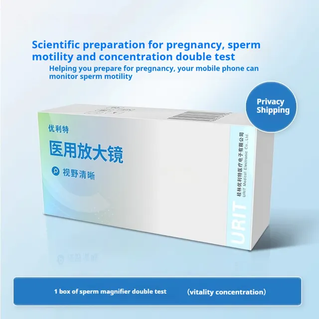 Medical Magnifying Lens Test Human Sperm Vitality Double Measuring Belt Base - Shop at LoveMi