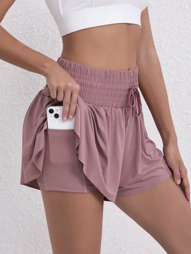Fashion Personality Sports Women's Shorts Safety Pants Lotus Root Color - Shop at LoveMi